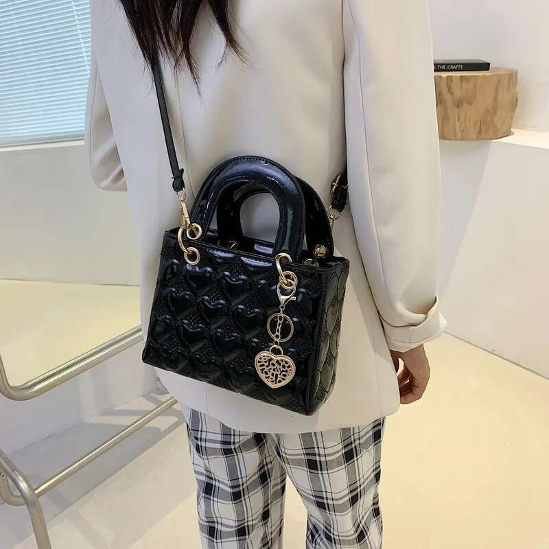 Handbag Brand Totes High Quality Fashion Classic Quilted Square Handle Bag Women Crossbody Shoulder Bags