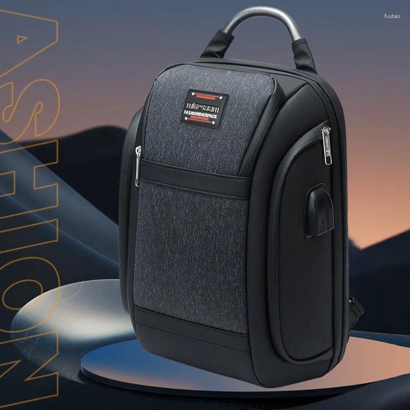 Backpack Password Lock Chest Bag Male Business Shoulder Small Fashion Casual Large Capacity Crossbody