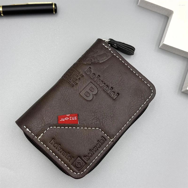 2025 NEW Card Holders 11 Detents Cards PU Business Bank Credit Bus ID Holder Cover Coin Pouch Wallets Bag Organizer zhanyishengli