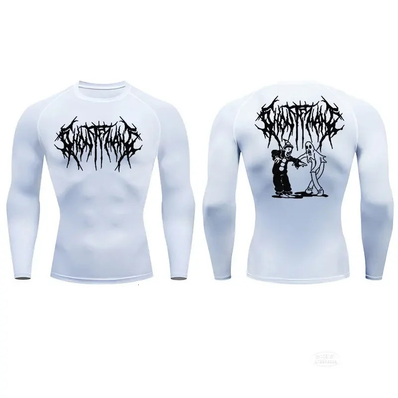 Mens Fashion Printed Casual Shortsleeved Tshirt Summer Fitness Compression Shirt Jogging Gym Sports Breathable Top S3XL 250225