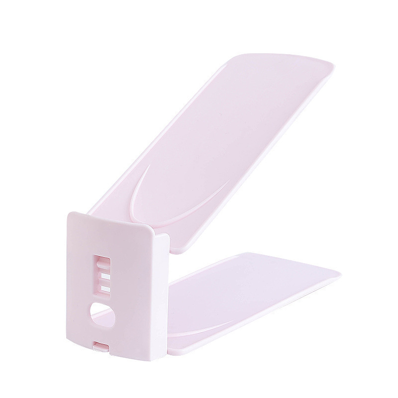 Shoe storage rack Double-layer shoe support three adjustable household dormitory decoration accessories slippers shoes cabinet shoe