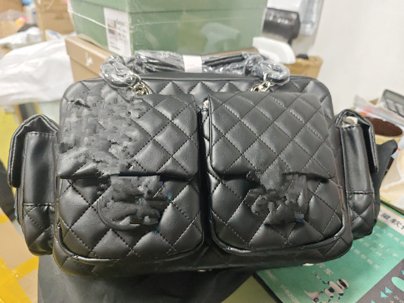 10A 35CM Vintage Women Motorcycle Bag Designer Shoulder Bag Mini Flap Coin Purse Zipper Large Capacity Crossbody Leather Luxury Handbag Travel