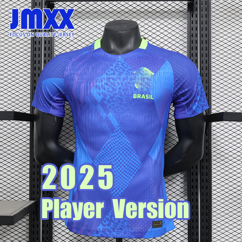 JMXX 25 26 Brazil Soccer Jersey Home Away Special Pre Match Training Mens Jerseys Uniforms Football Shirt 2025 2026 Player Version