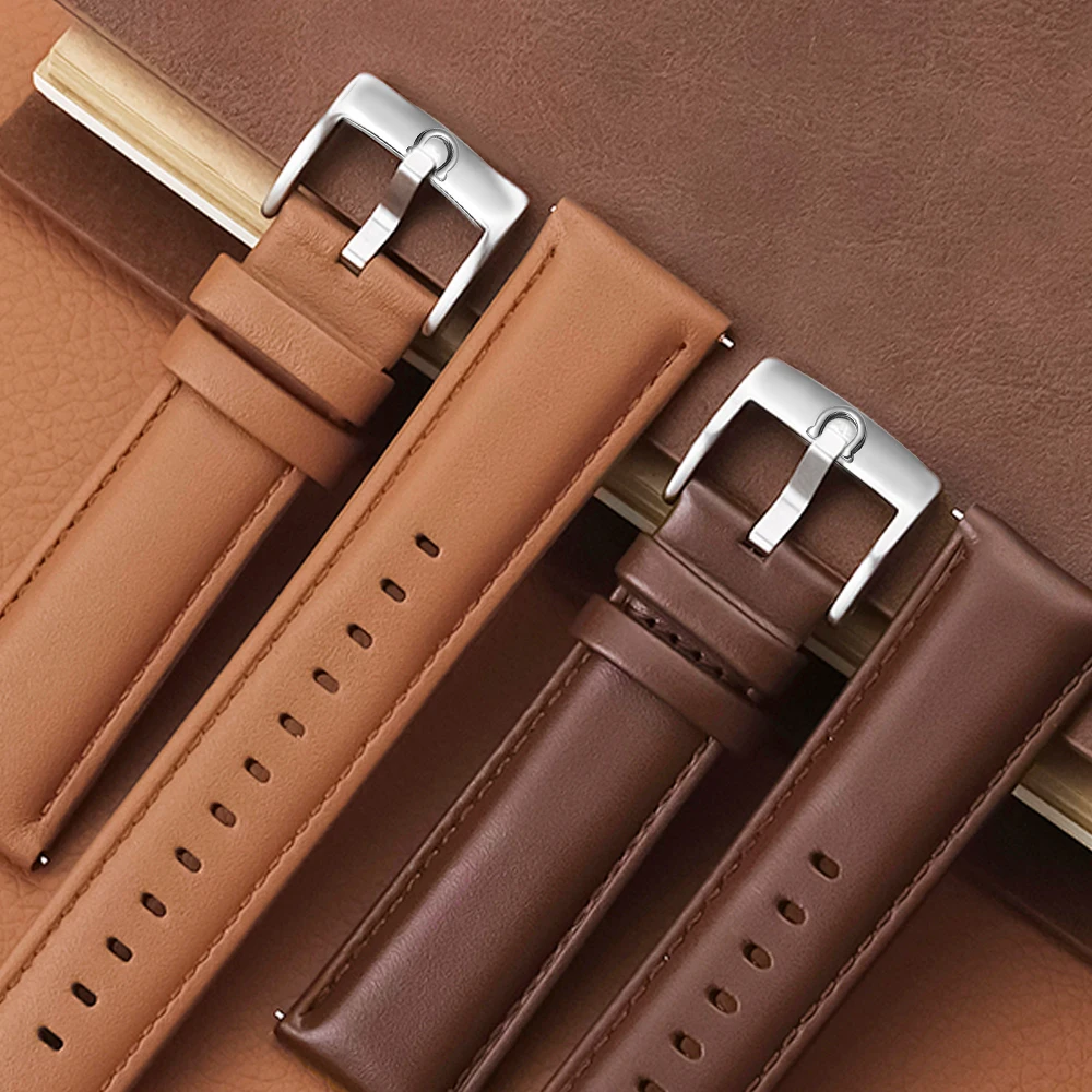 20mm Stainless Steel Watch Buckle Watch Clasp Accessories Replacement Buckle for Leather Watch Strap With Tool