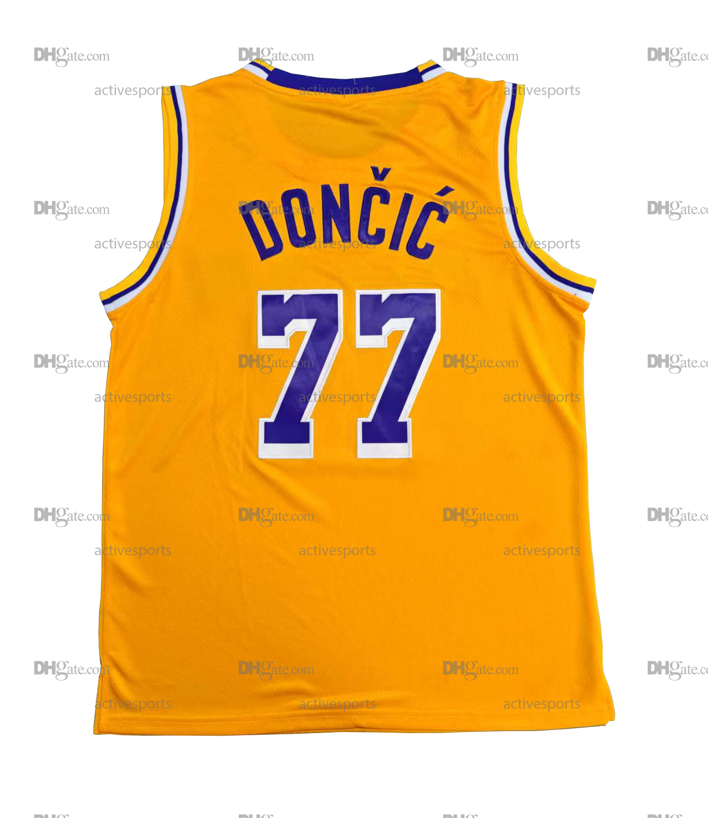 Custom 77 Doncic Basketball Jersey Finney-Smith Reaves Vincent Vanderbilt James Hachimura Stitched Mens Womens Youth