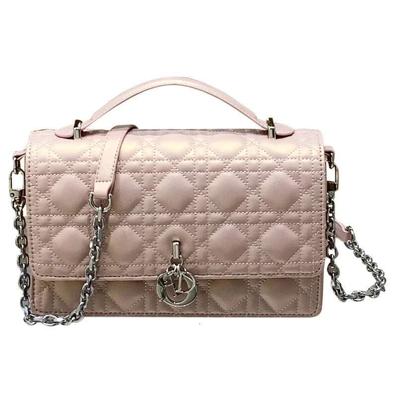 Summer New High-End New Feeltweed Style Handbag Classic Argyll Chain Single Shoulder Crossbody Small Square Bag