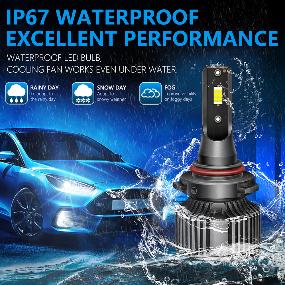 Car Headlight 9005 H11 Bulb Combo, H11 Fog Lights Bulb, H4 H1 H3 H4 H7 880 9004 9005 9006 9007 Bulbs Auto Lights Plug and Play 6000K 8000K 4300K 3000K