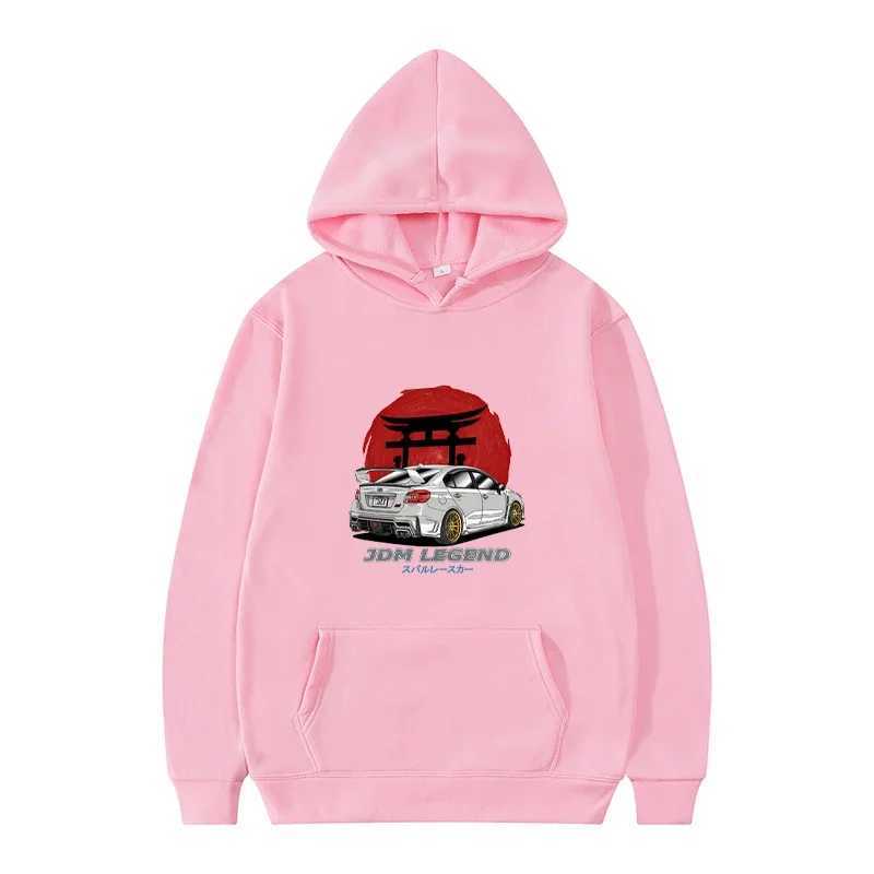 Jdm Culture Subaru Performance Car Hoodie Mens Fashion Casual Hooded Sweatshirt Autumn and Winter Hoodie Korean SportswearT250307