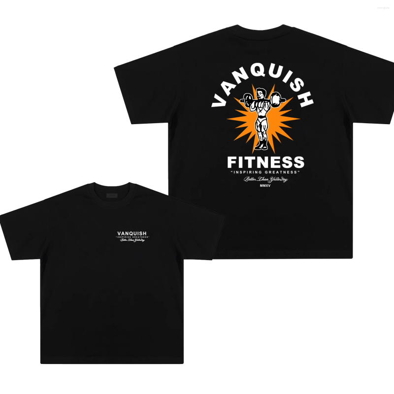 Mens T Shirts Bodybuilding Simple Printed Summer Short Sleeve T-shirt Cotton Casual Oversize Sports Running Tshirts Tops