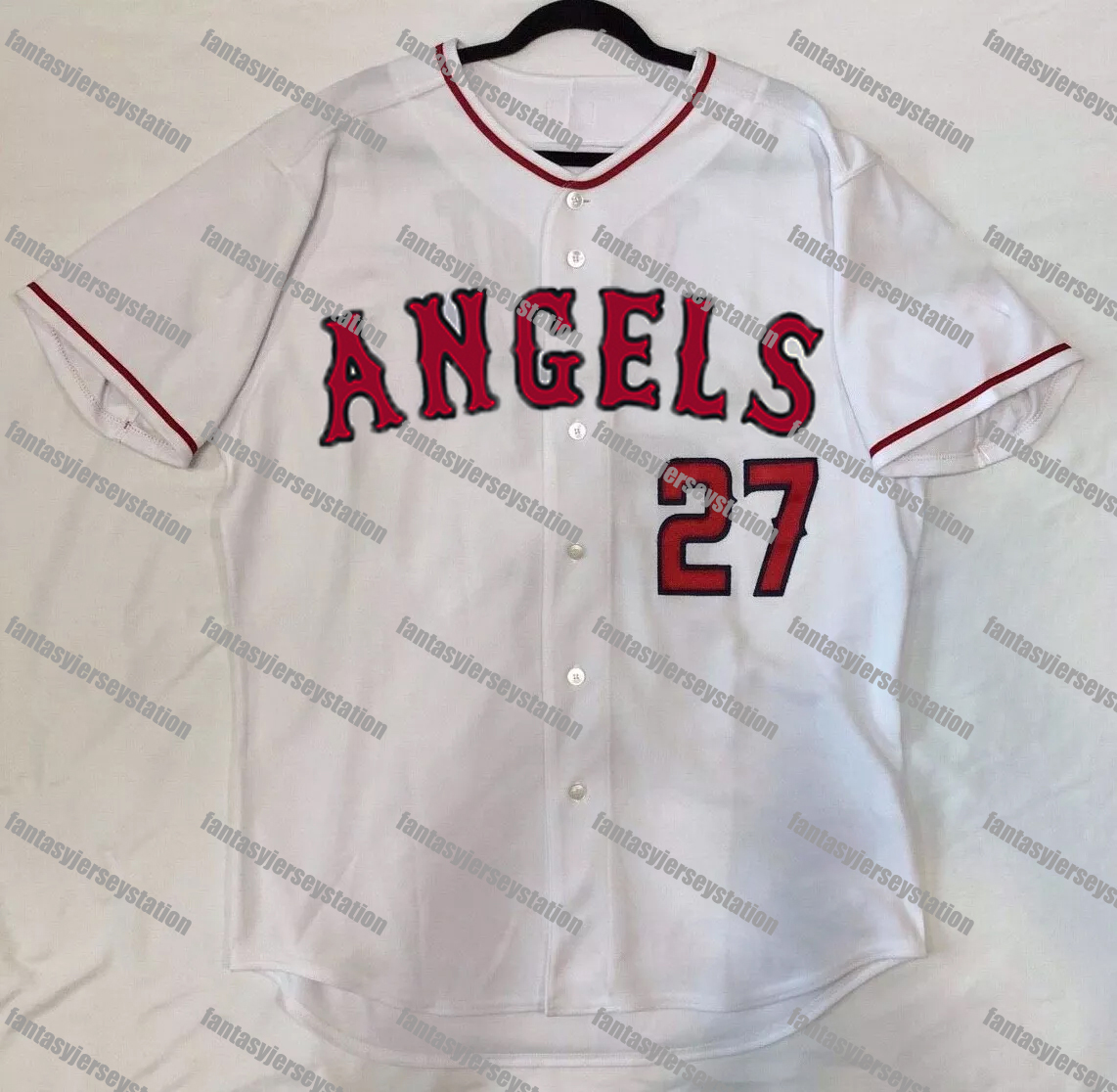 Personalized Trout27 Baseball Jersey Embroidered Drury Rengifo O'Hoppe14 Moniak Ward Soler Lugo Campero Aldegheri Custom for Men Women Youth Any NAME any NUMBER