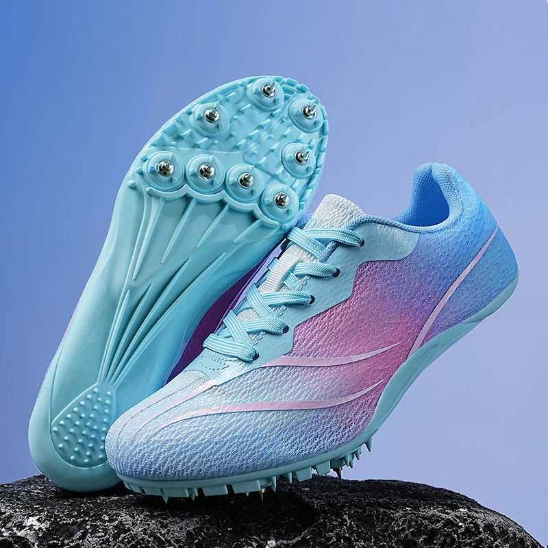 Men Track Field Wen Spikes Sneakers Athlete hot Running Training Lightweight Racing Mah Spike Sport Shoes Plus Size 35-45 Z250307