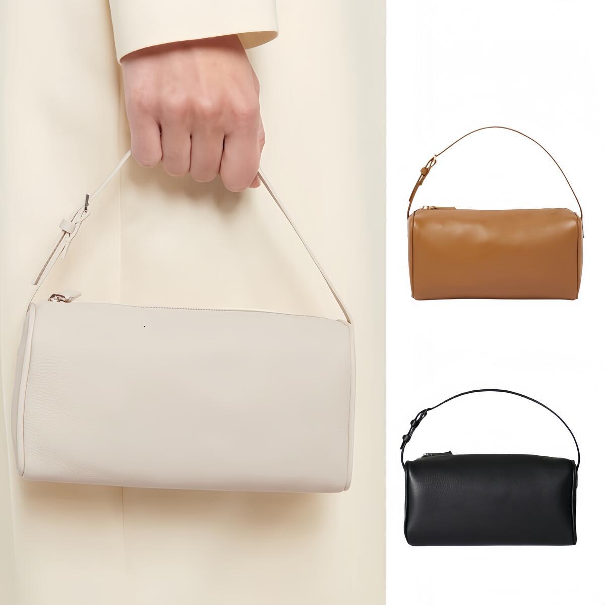 Designer The Rowwe handBag, pen holder bag Niche Designer, Cowhide Pillow Bag, Portable Phone Bag, Hand-held Armpit Small Square Bag 5A free shipping