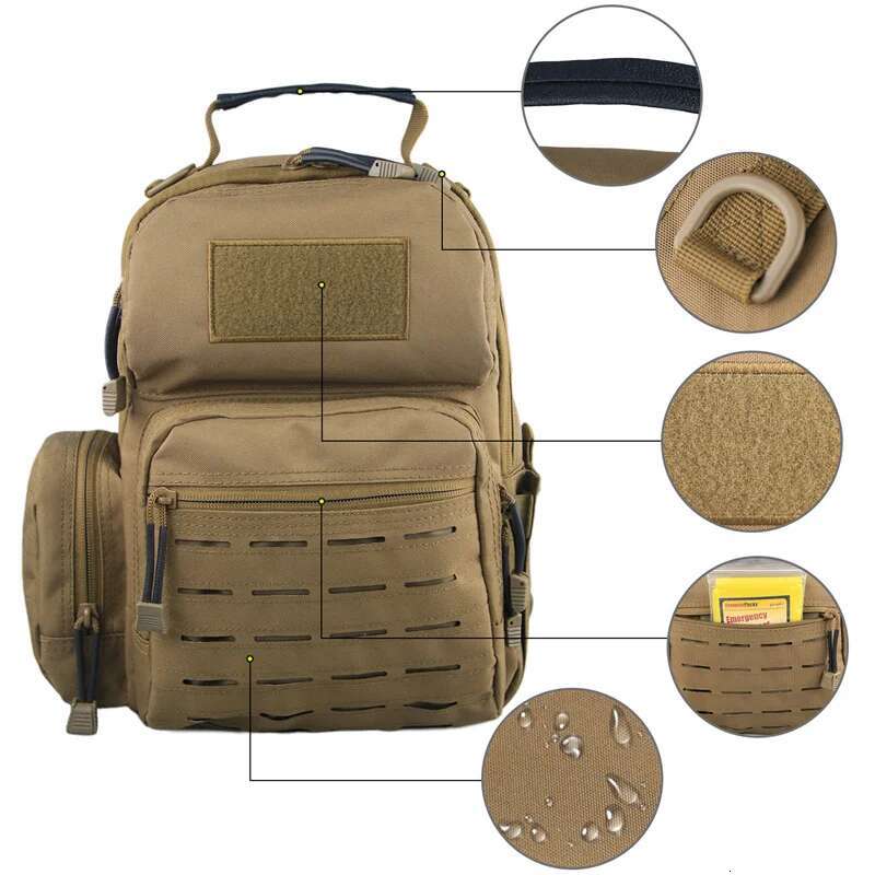Outdoor Military Shoulder Sport Backpack Tactical Satchel For Carry Hunting Camping Waist Bag Heavy Duty Hiking Backpack Heavy Duty Hiking Backpack