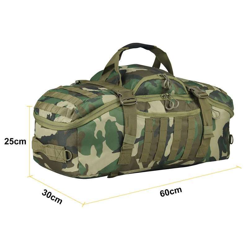 35L 50L 80L Outdoor Mountaineering Molle Tactical Backpack Large Duffel Bag Hiking Camping Travel Bags Heavy Duty Hiking Backpack