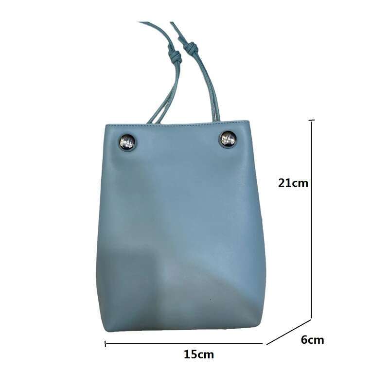 Brand Designer Genuine Leather French Underarm Fashionable Simple Crossbody Single Shoulder Mobile Phone Bag Handbag