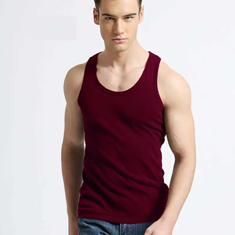 TFETTER Mens Underwear Cotton Tank Top Men High Quality Bodybuilding Singlet Sleeveless Slim Fit Vest Men Tank TopsT250318