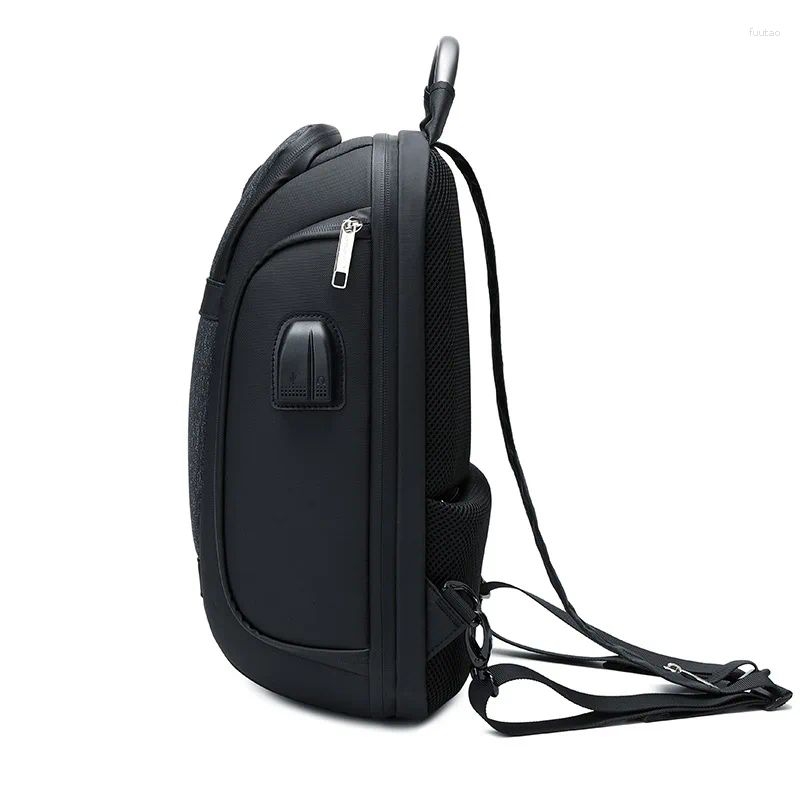 Backpack Password Lock Chest Bag Male Business Shoulder Small Fashion Casual Large Capacity Crossbody