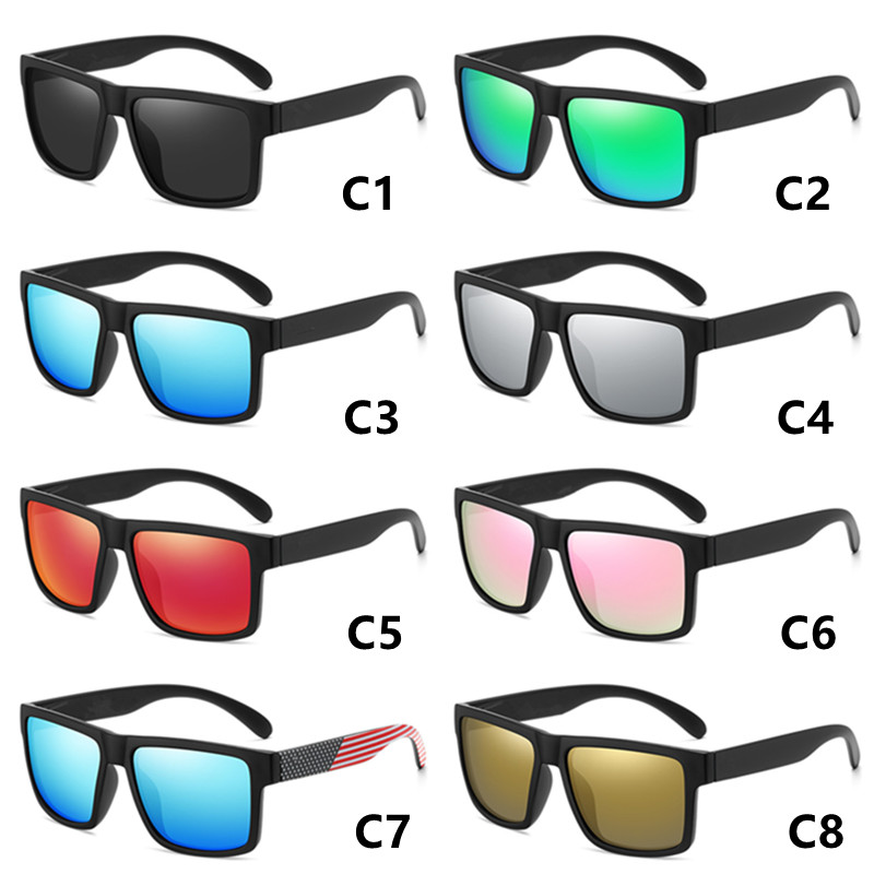 High Quality Polarized Sunglasses Mens Brand HW07 Sunglasses Designer Square Sun Glasses For Womens Uv400 Fishing Glasses Sports Surfing Suneyewear