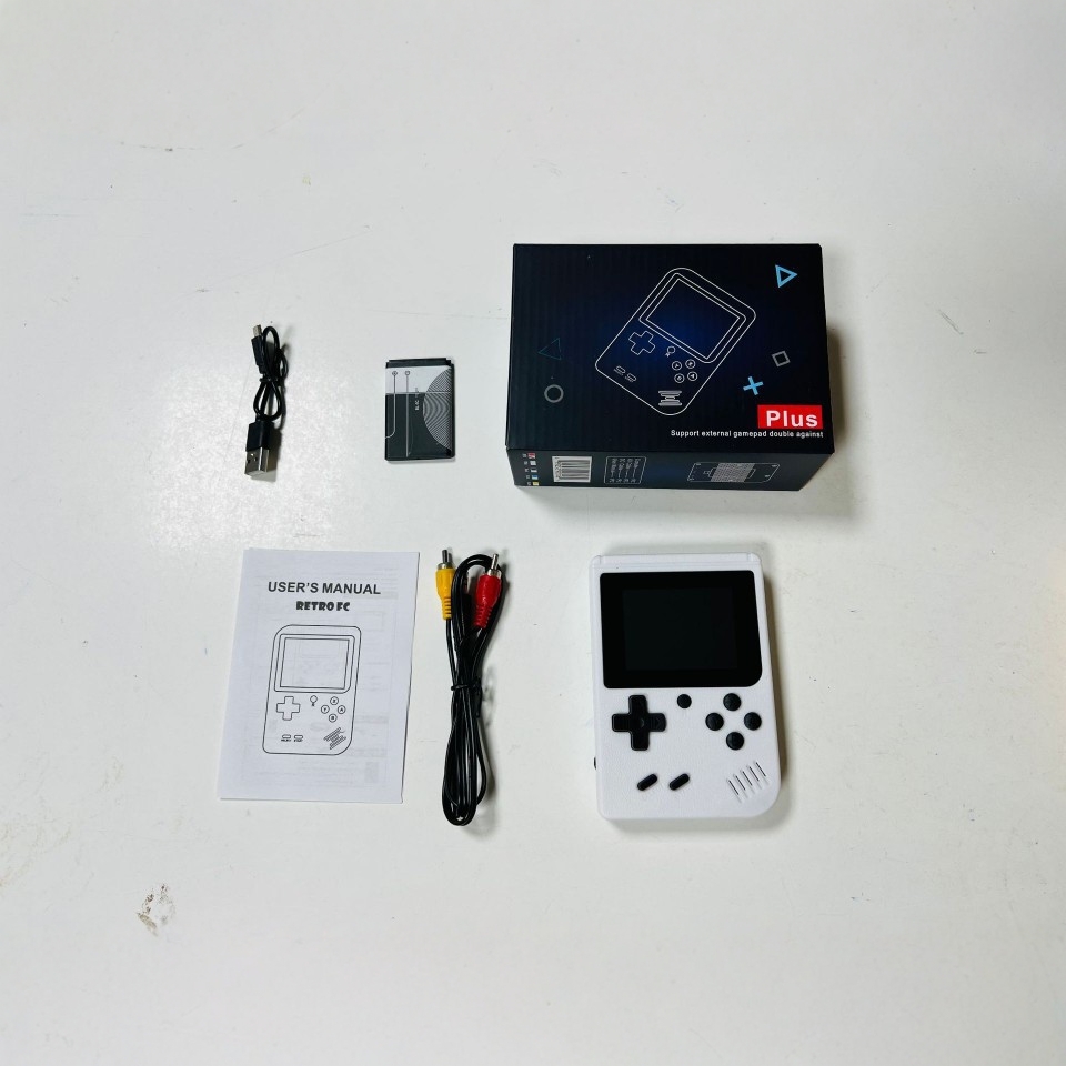 Mini Retro Handheld Portable Game Players Video Console Nostalgic handle Can Store 400 super Games 8 Bit Colorful LCD
