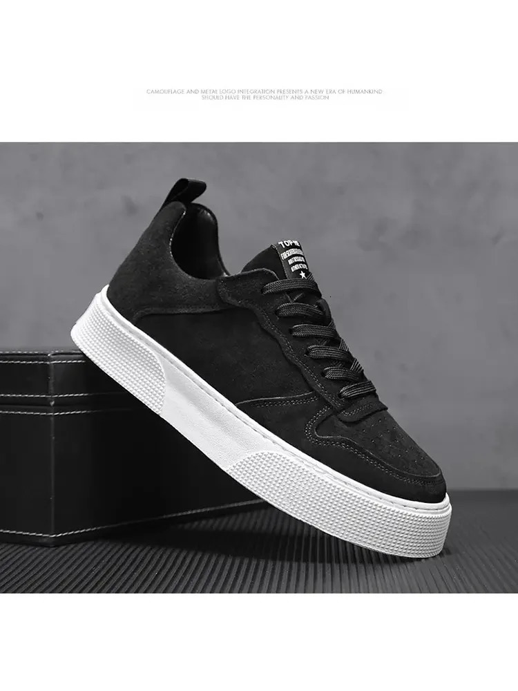 autumn and winter board shoes fashion low-top trend mens shoes comfortable canvas casual board shoes 250306