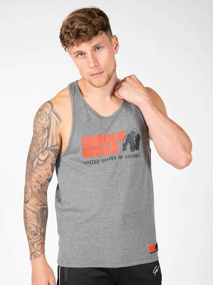 New Mens Summer Europe And The United States Style Loose Sports Fashion Vest Soaking Wet Gas Soft Skin Is Not Easy To DeformT250318