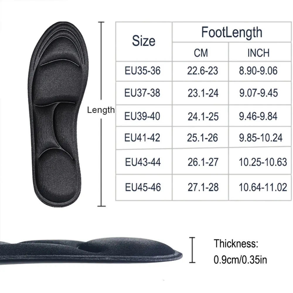 4PCS 5D massage memory foam pad thick breathable comfortable suitable for high floor mats 250306