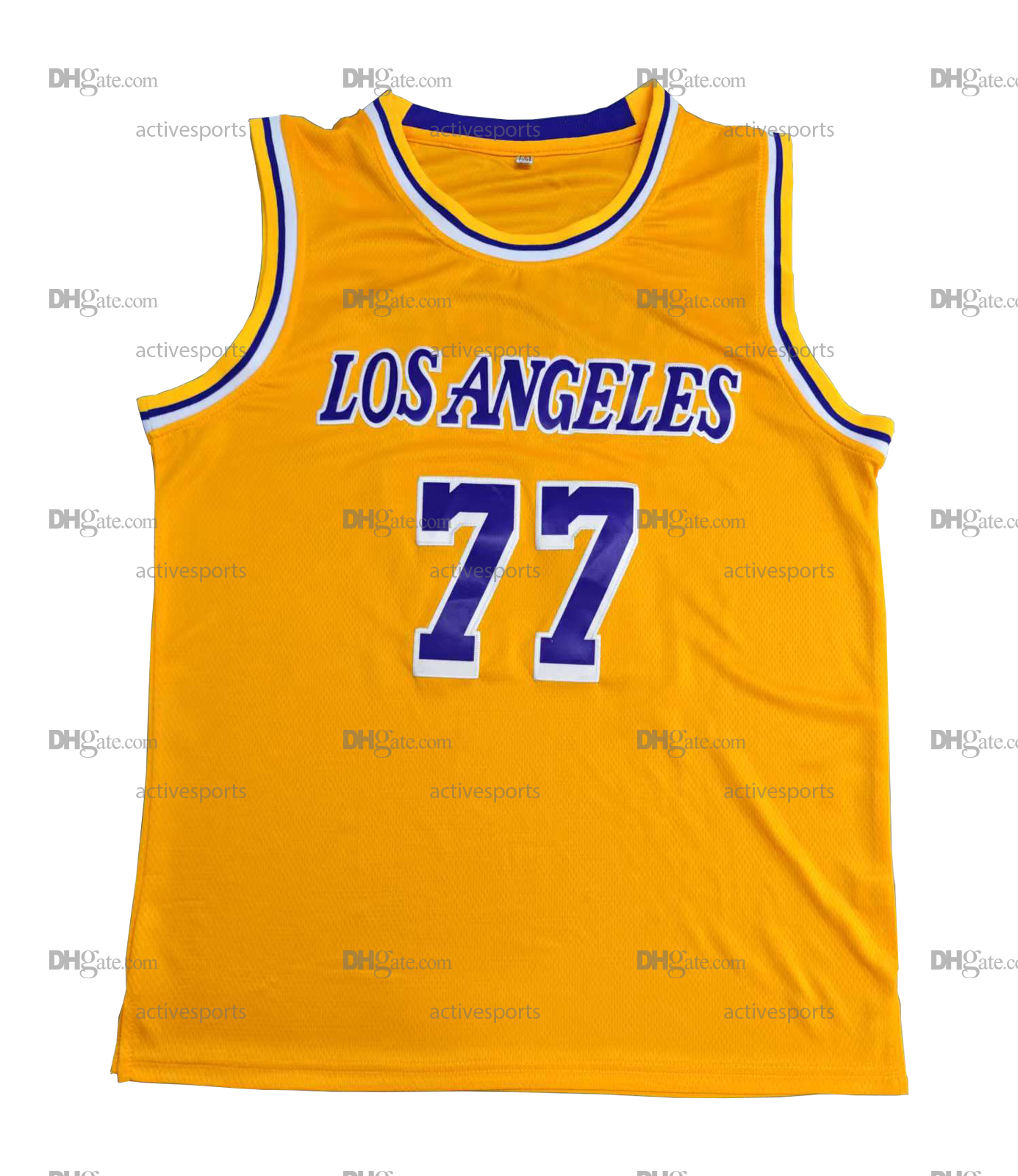 Custom 77 Doncic Basketball Jersey Finney-Smith Reaves Vincent Vanderbilt James Hachimura Stitched Mens Womens Youth