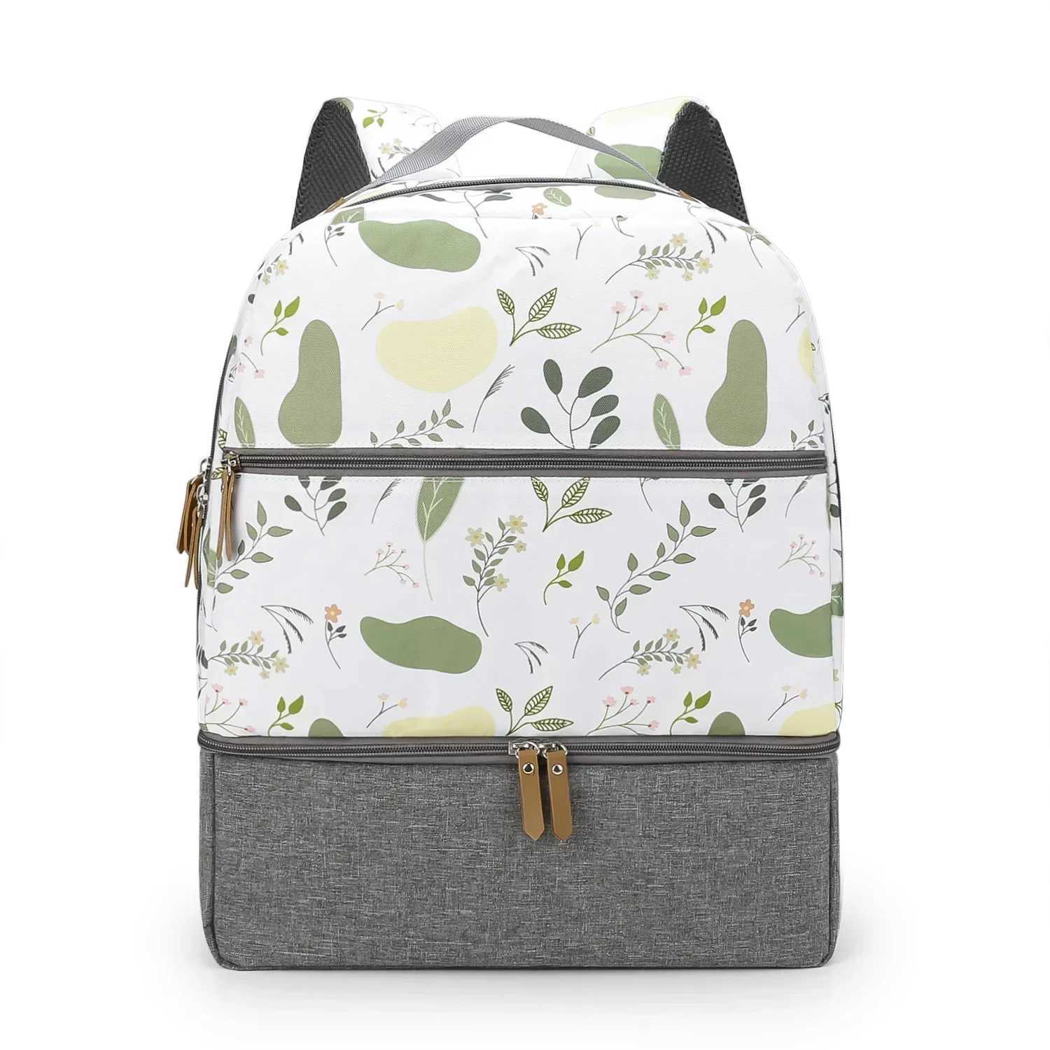 Mother and Baby Travel Mommy Bag Outdoor Dining Baby Food Supplement Fresh and Insulated Backpack Milk Storage Baby Bag W250307