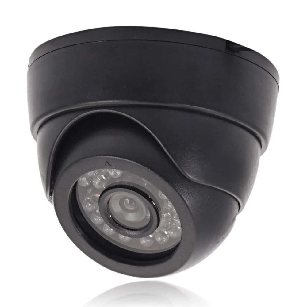 1200TVL 3.6mm 24 LED Outdoor Security IR Night Vision CCTV Monitor CMOS COLOR NTSC Lens Dome Camera