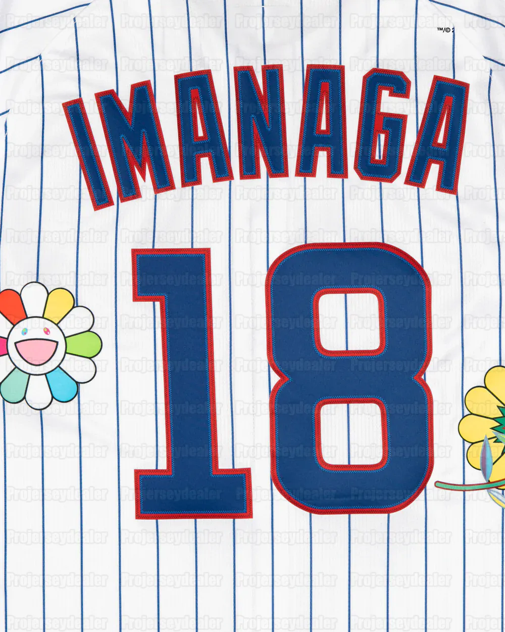 18 Shotac2025 Tokyo Series Takashi Murakami Jersey Kyle Tucker Dansby Swanson Trey Mancini Patrick Wisdom 00112233 This baseball uniform is a quick-dr