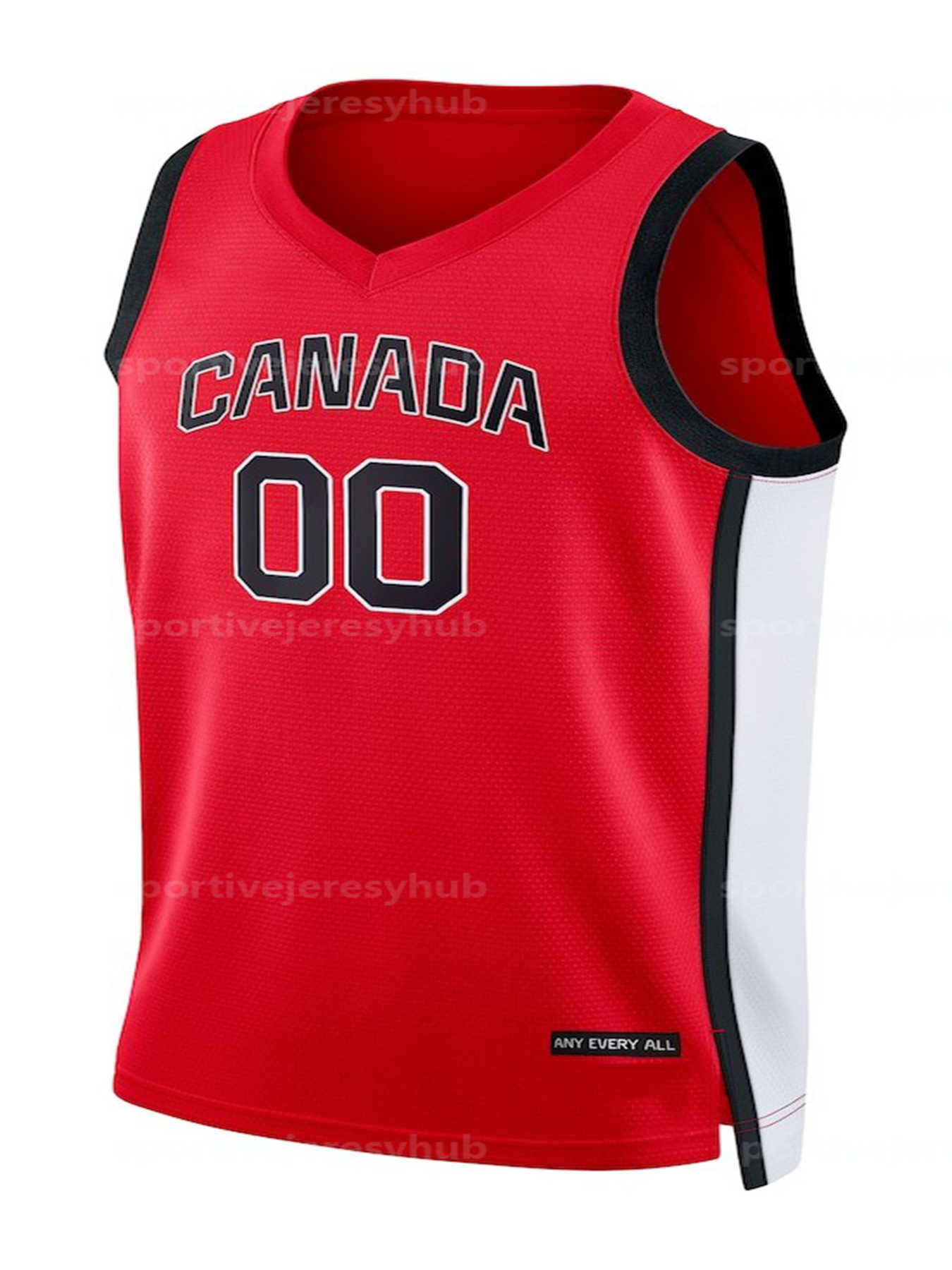 2 Alexander 27 Murray 9 Barrett 24 Brooks 5 Dort 41 Olynyk 7 Powell 25 Boucher 22 Wiggins Custom 2024-2025 Canada National Basketball Jerseys Stitched