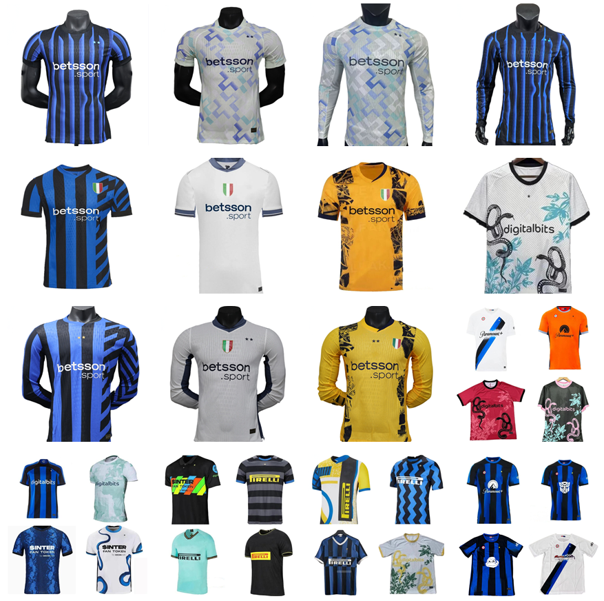 2024 2025 2026 INTERS THURAM soccer jerseys 19 20 21 22 23 24 25 26 BARELLA LAUTARO ZIELINSKI DIMARCO CALHANOGLU THURAM SKRINIAR MILANS ALEXIS LUKAKU football shirt