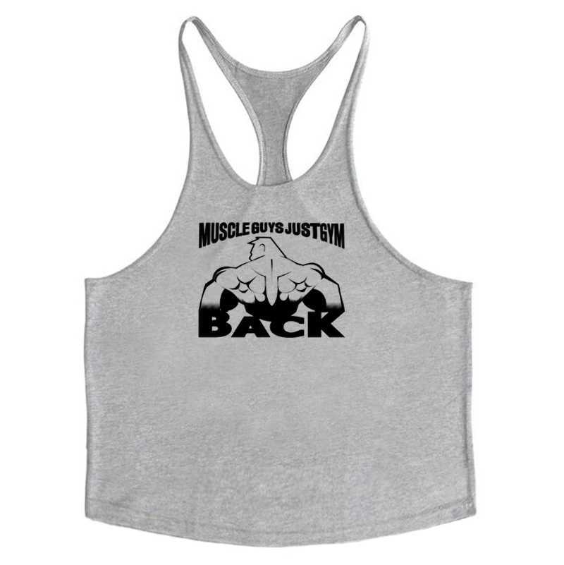 New Hot Sale Mens Printed Tank Top Breathable Cool Vest Running Shirt Cotton Tees Bodybuilding Singlet Fitness SleevelessT250318