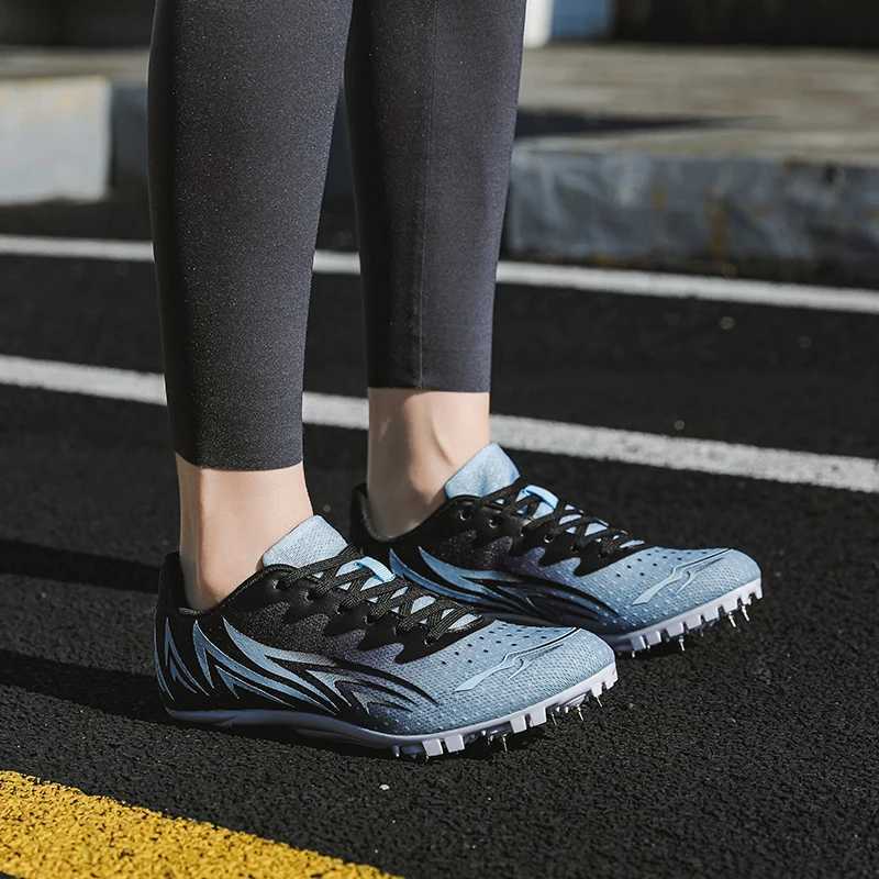 Waterproof New Track and Field Men Shoes M Track and Field Sneakers Cfortable Running Sneakers Non SlipC250307