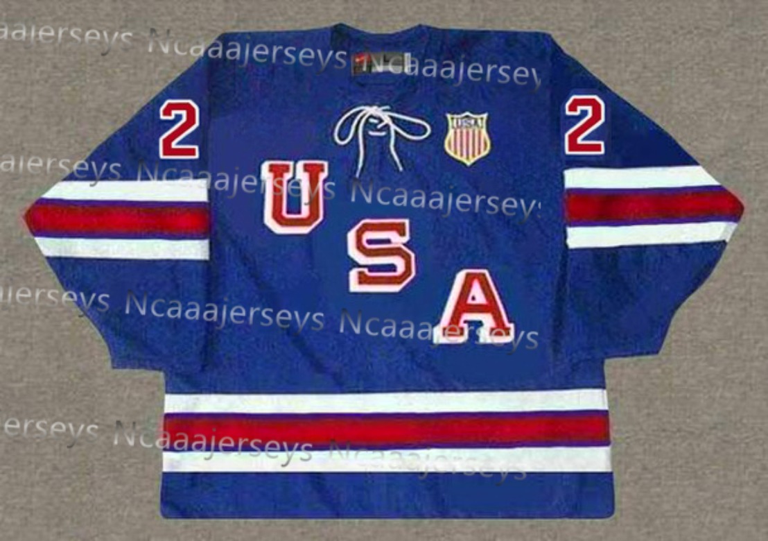 Personalized Custom Jersey Team USA Hockey Jerseys - Order Name Number This baseball uniform is a quick-drying custom-made sportswear for teenagers an