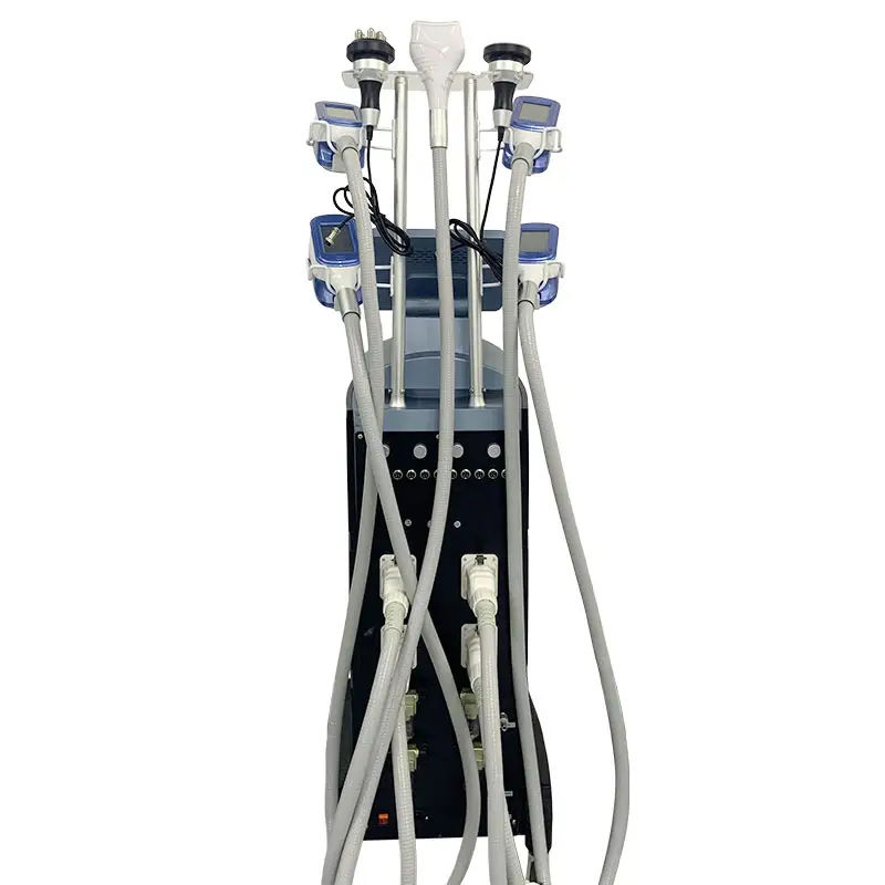 VM Vertical Non-Invasive Cryolipolysis 7 In 1 Cryo Freezing Effective Weight Loss Cryolipolyse Cavitation RF Body Sculpting Jawline Contouring Ma