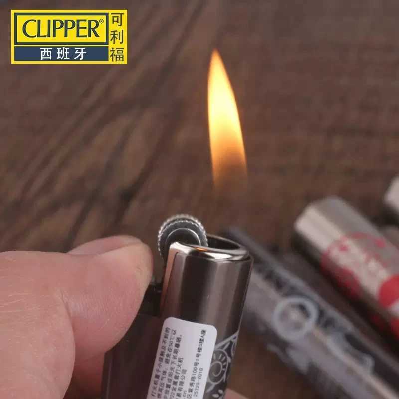 Clipper Lighter Metal Sand Wheel Igniter Butane Torch Lighter Smoking Accessories 12 Whole Gas Lighter MenS Gadget GiftC250307