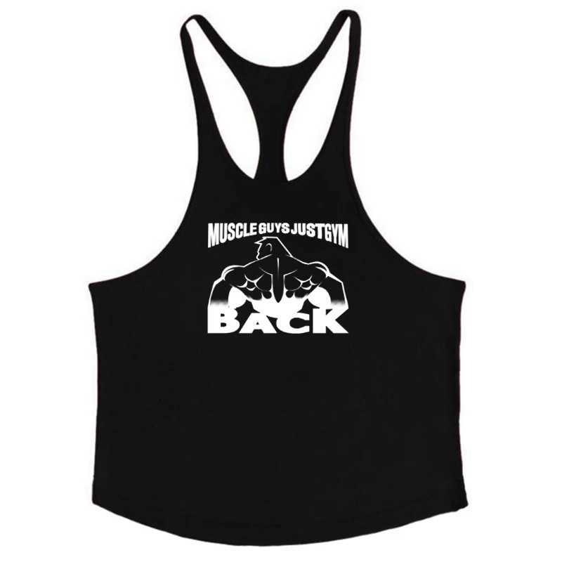 New Hot Sale Mens Printed Tank Top Breathable Cool Vest Running Shirt Cotton Tees Bodybuilding Singlet Fitness SleevelessT250318