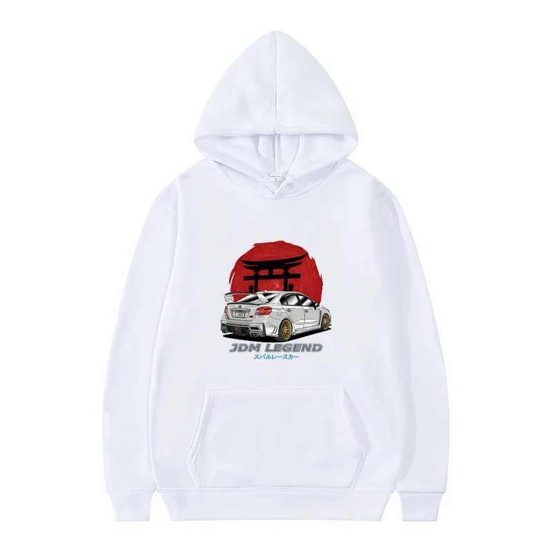 Jdm Culture Subaru Performance Car Hoodie Mens Fashion Casual Hooded Sweatshirt Autumn and Winter Hoodie Korean SportswearT250307
