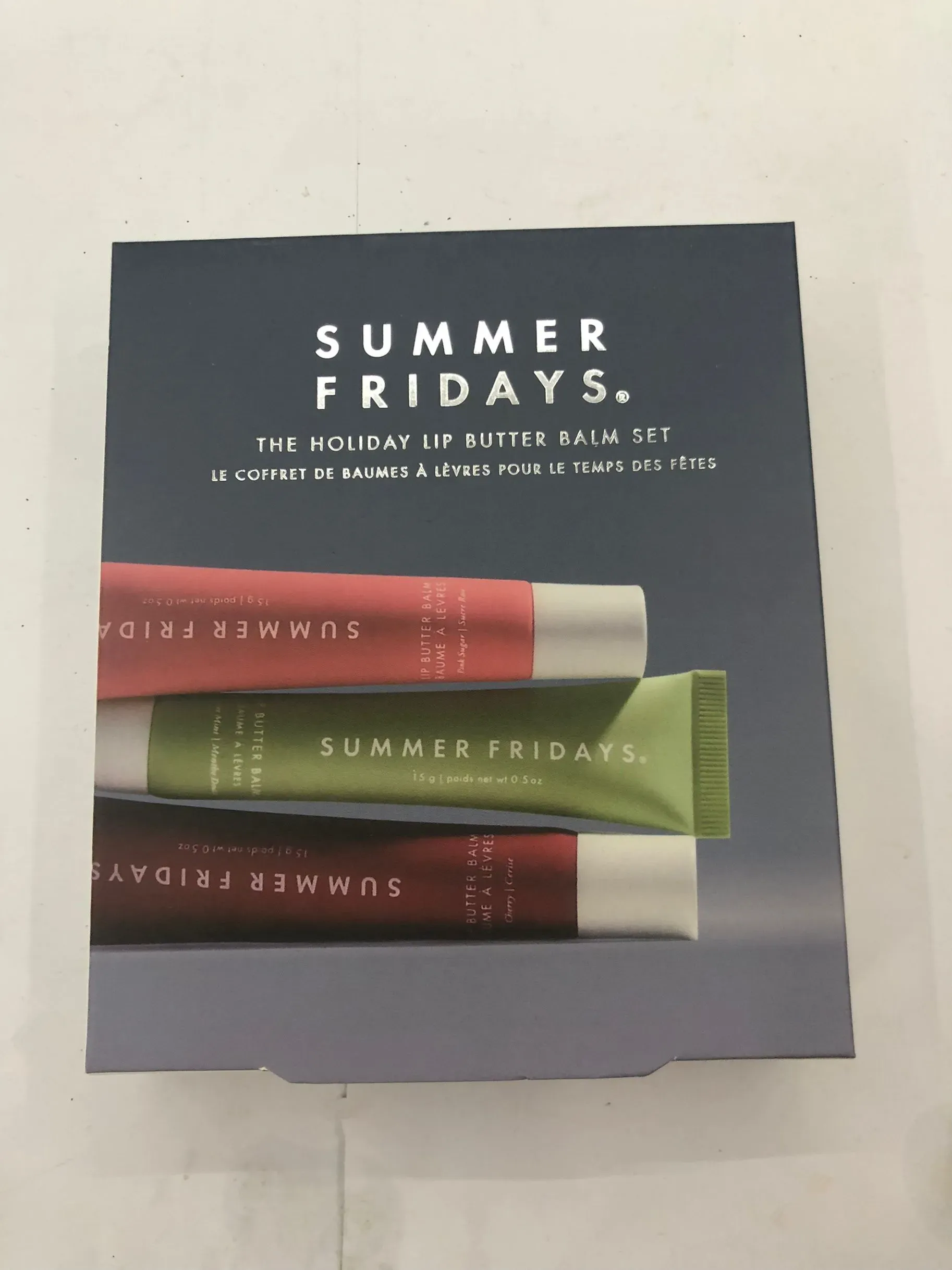 3pcs set Summer Fridays Lip Gloss Moisturizing Care Lip Balm cherry Sweet Mint Pink Sugar full size Smoothing Lasting Nourishment Women Daily Cosmetics
