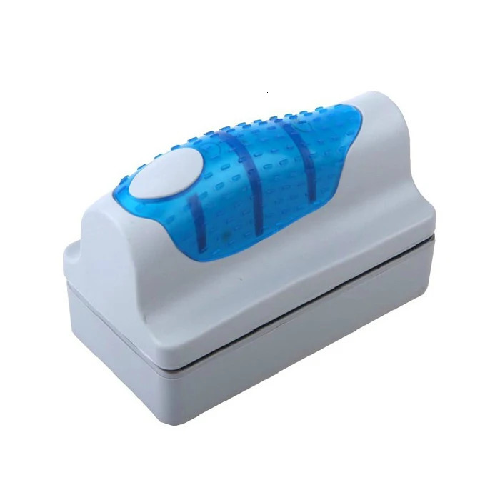 Magnetic Brush With Scrapers Practical Floating Aquarium Fish Tank Ultra Glass Algae Curve Cleaner Window Magnets Cleaning Tools 250228
