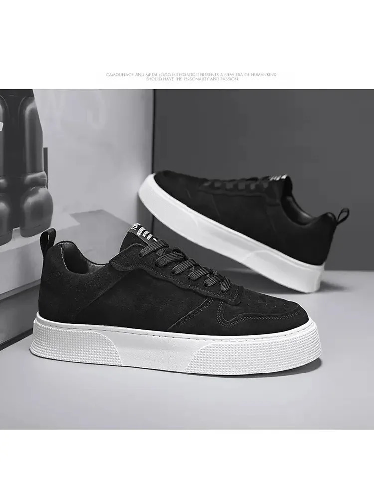 autumn and winter board shoes fashion low-top trend mens shoes comfortable canvas casual board shoes 250306