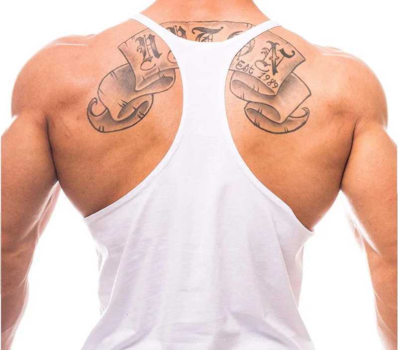 No Pain No Gain Gym Tank Top Men Fitness Clothing Man Bodybuilding Tank Tops Summer Gym Clothing for Male Sleeveless Vest ShirtT250318