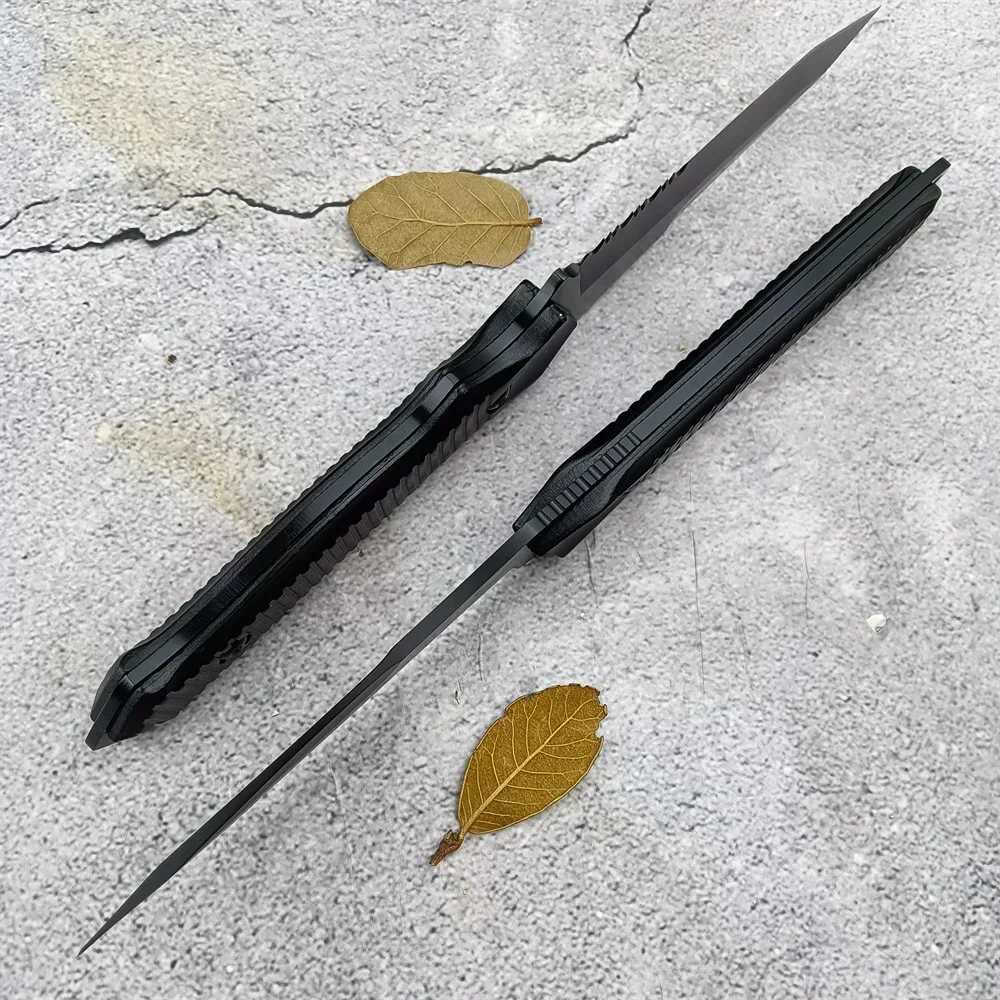 BM 140BK Tanto / Drop Point Blade Aluminum Alloy Hands Fixed Blade Knife Self Dense Hunting Knife Military Survival GearXJ250307