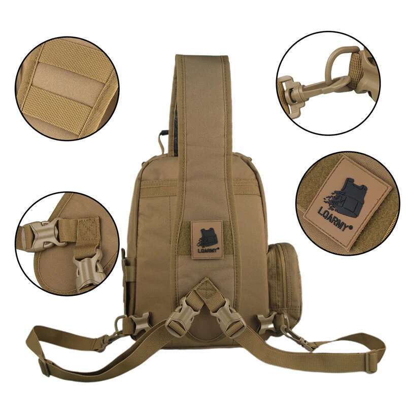 Outdoor Military Shoulder Sport Backpack Tactical Satchel For Carry Hunting Camping Waist Bag Heavy Duty Hiking Backpack Heavy Duty Hiking Backpack