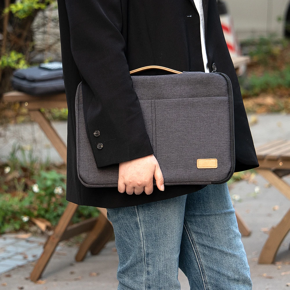 Laptop Sleeve bag 13.3 14 15 15.6 Inch Notebook Pouch For Macbook Air Book Shockproof Computer Briefcase Travel Business Laptop Cases