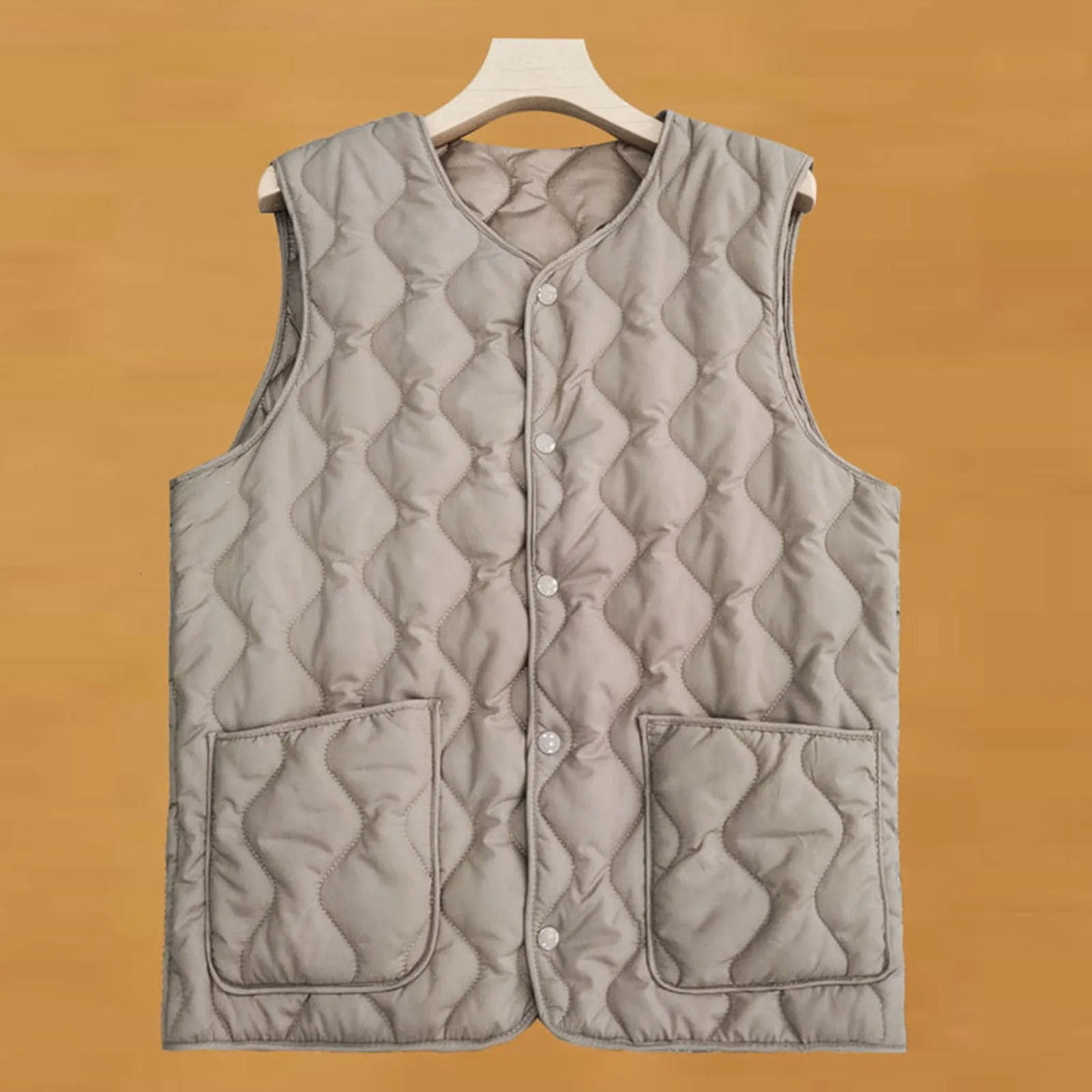 Women Sleeveless Down Liner Vest Arrivals Female Office Lady Korean Slim Fit White Duck Warm Autumn Winter 250227Z