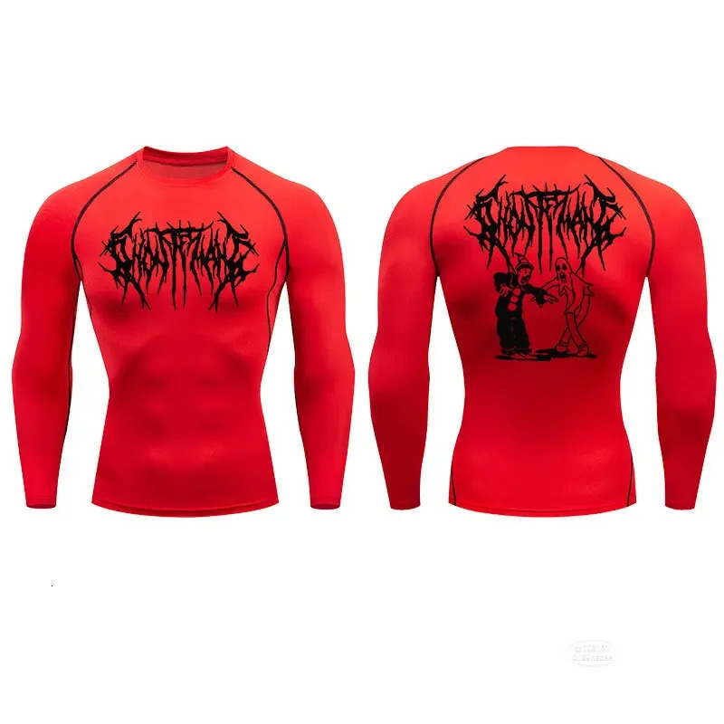 Mens Fashion Printed Casual Shortsleeved Tshirt Summer Fitness Compression Shirt Jogging Gym Sports Breathable Top S3XL 250225