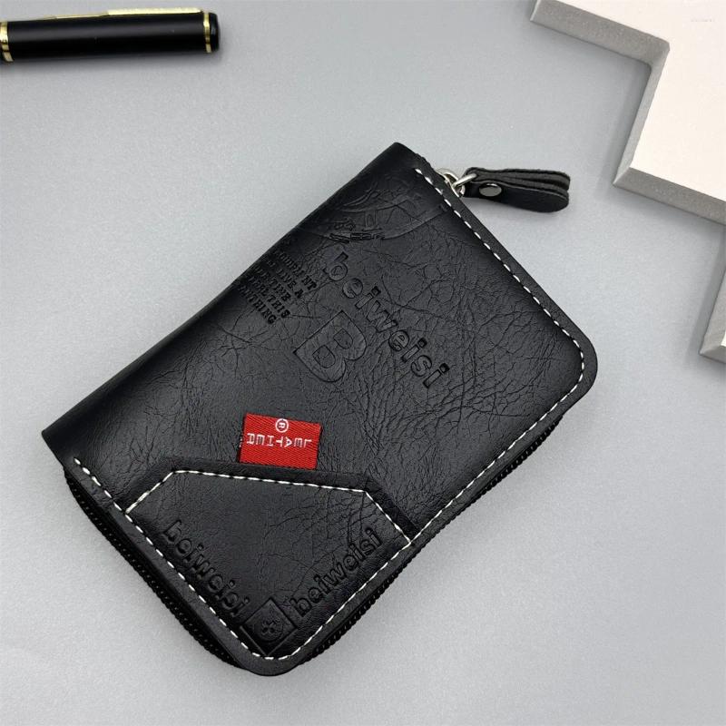 2025 NEW Card Holders 11 Detents Cards PU Business Bank Credit Bus ID Holder Cover Coin Pouch Wallets Bag Organizer zhanyishengli