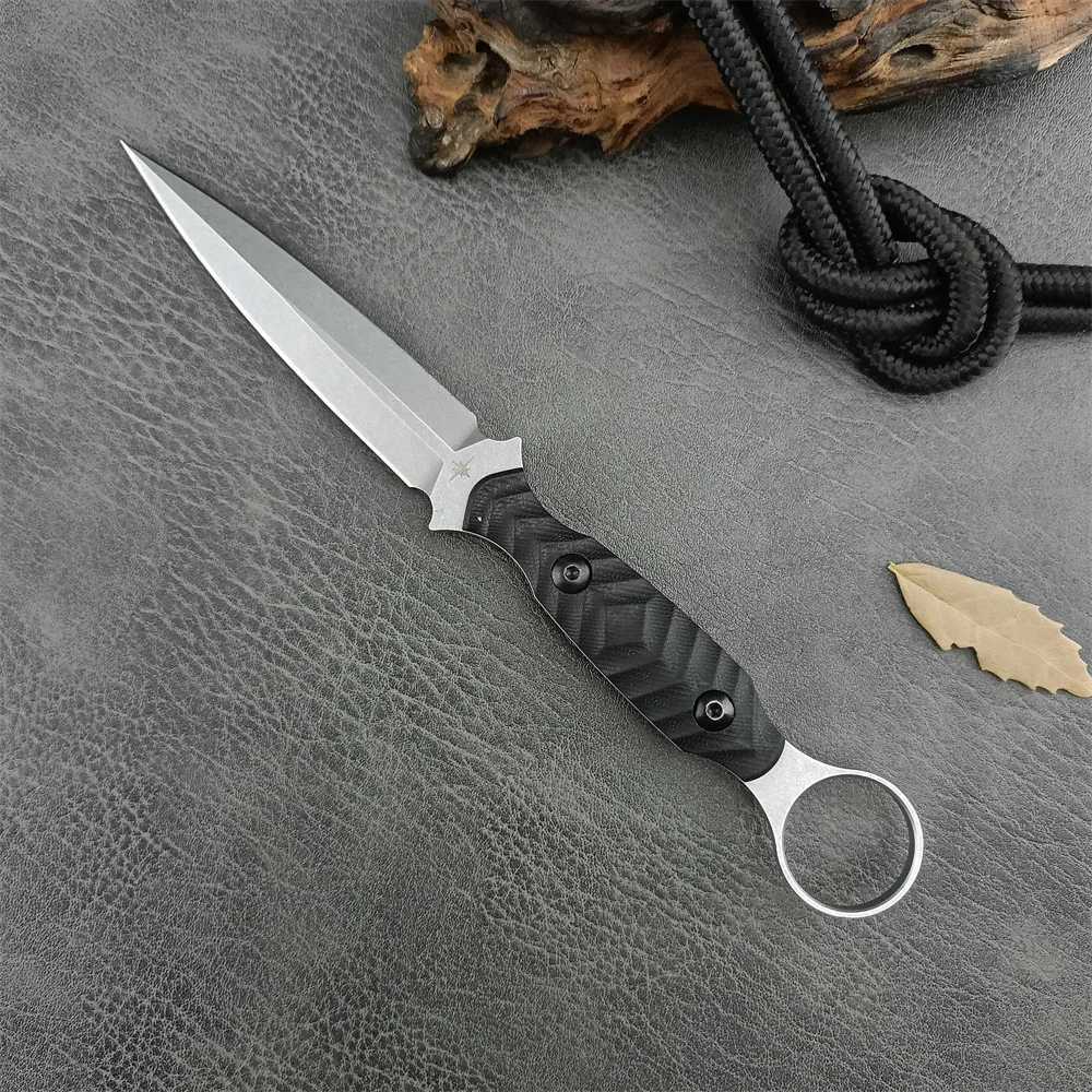 NEW USA TOOR High Quality Knife Fixed Blade Knife D2 Blade G10 Hand with Kydex Sheath Outdoor EDC Cam Hunting Hiking ToolXJ250307